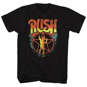 Rush Ombre Starman Prog Rock Classic Graphic Fan Unisex T-Shirt